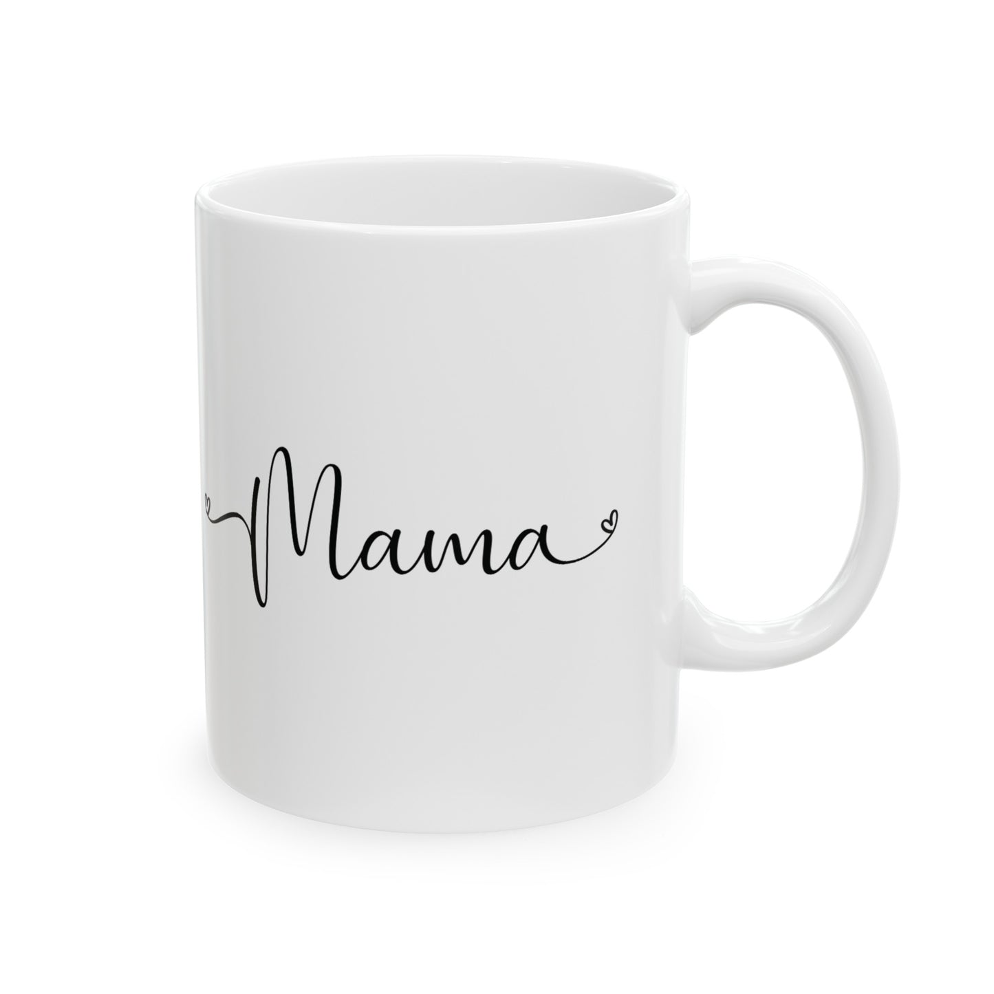 Mama - Mother and Daughter: Printed Ceramic Mug