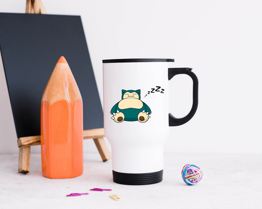 Pokémon: Snorlax Printed Travel Mug