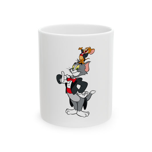 Tom and Jerry - Let's Party: Printed Ceramic Pen Stand (11oz)