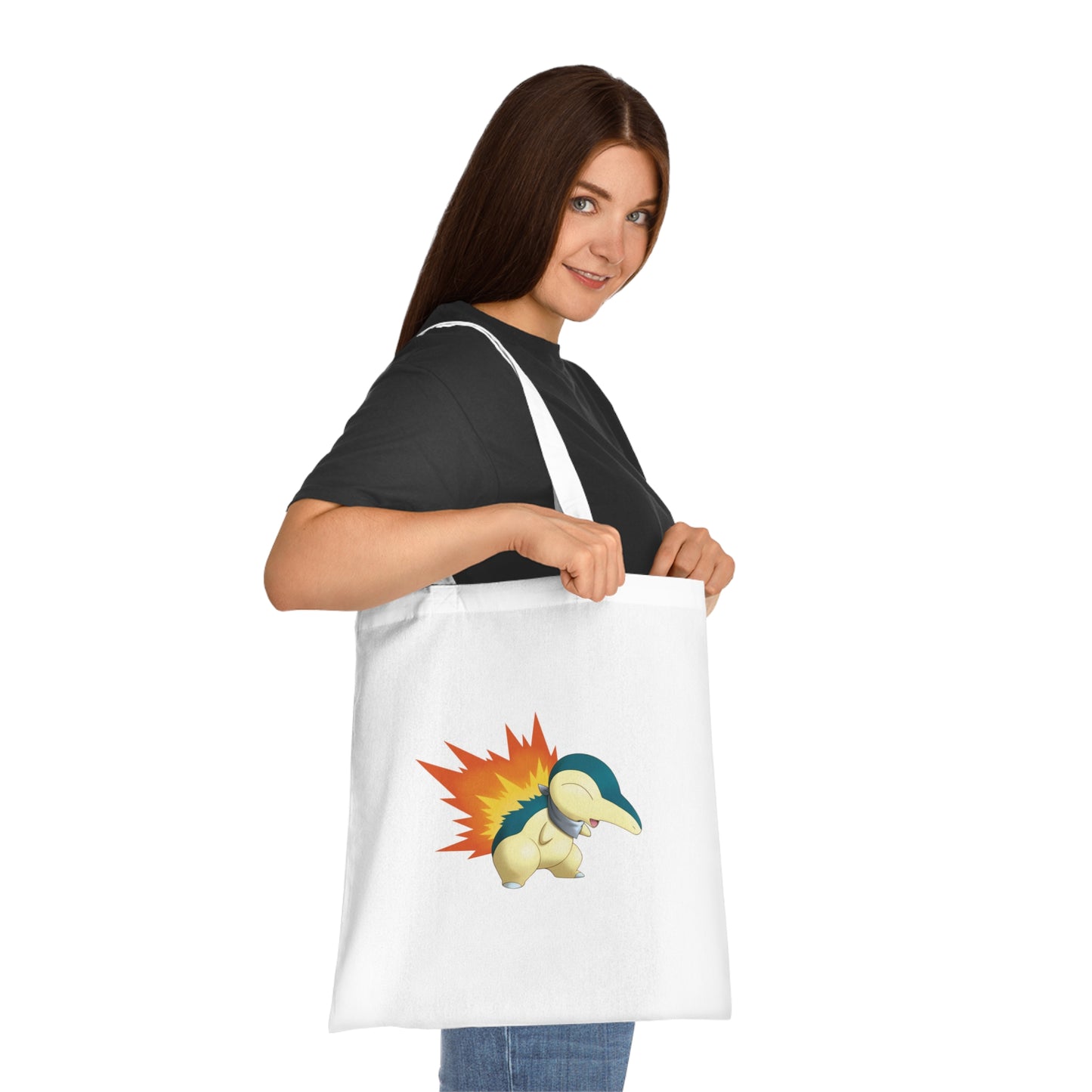 Pokémon - Cyndaquil : Printed Canvas Tote Bag