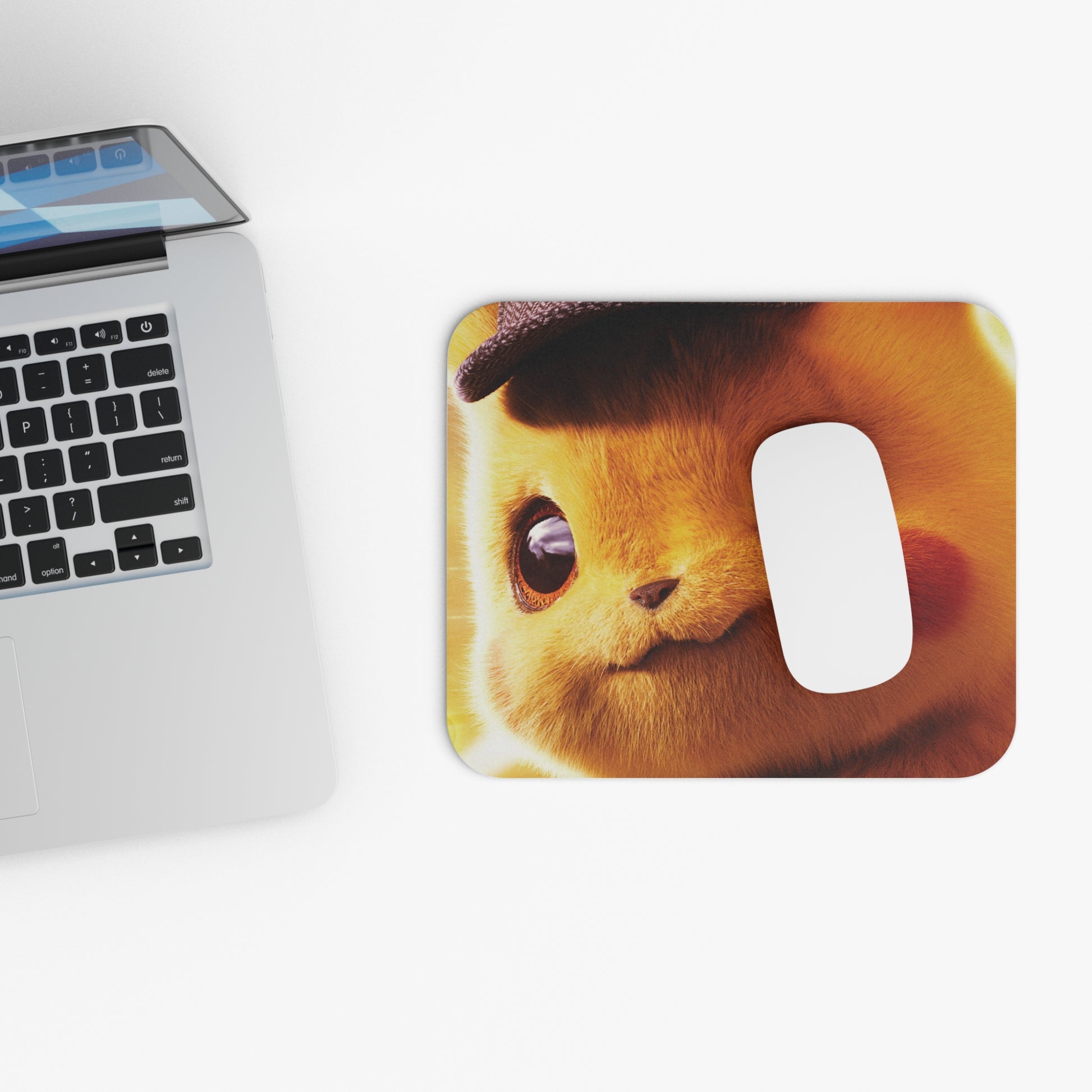 Pokemon - The Detective Pikachu (Close Up): Printed Mouse Pad - Prithvi Enterprises