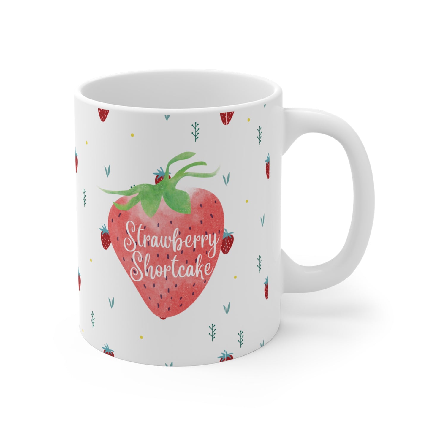 Strawberry Shortcake: Printed Ceramic Mug