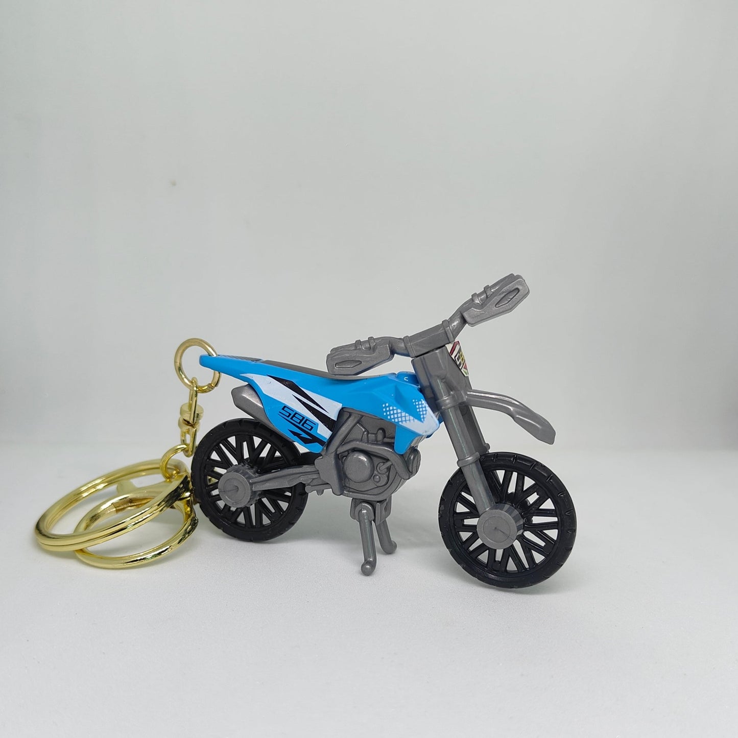 Dirt Bike Keychain with Stand - 586