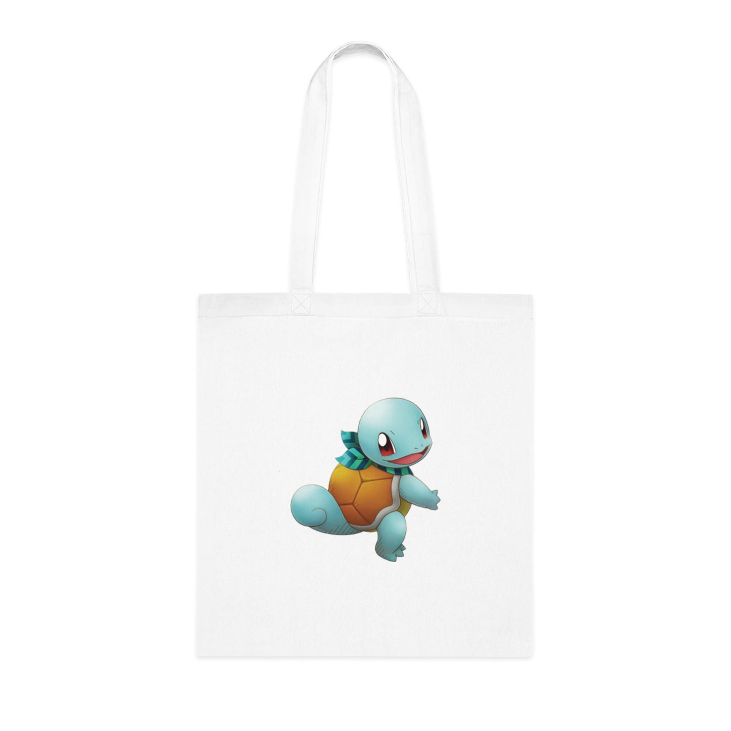 Pokémon- Squirtle: Printed Canvas Tote Bag