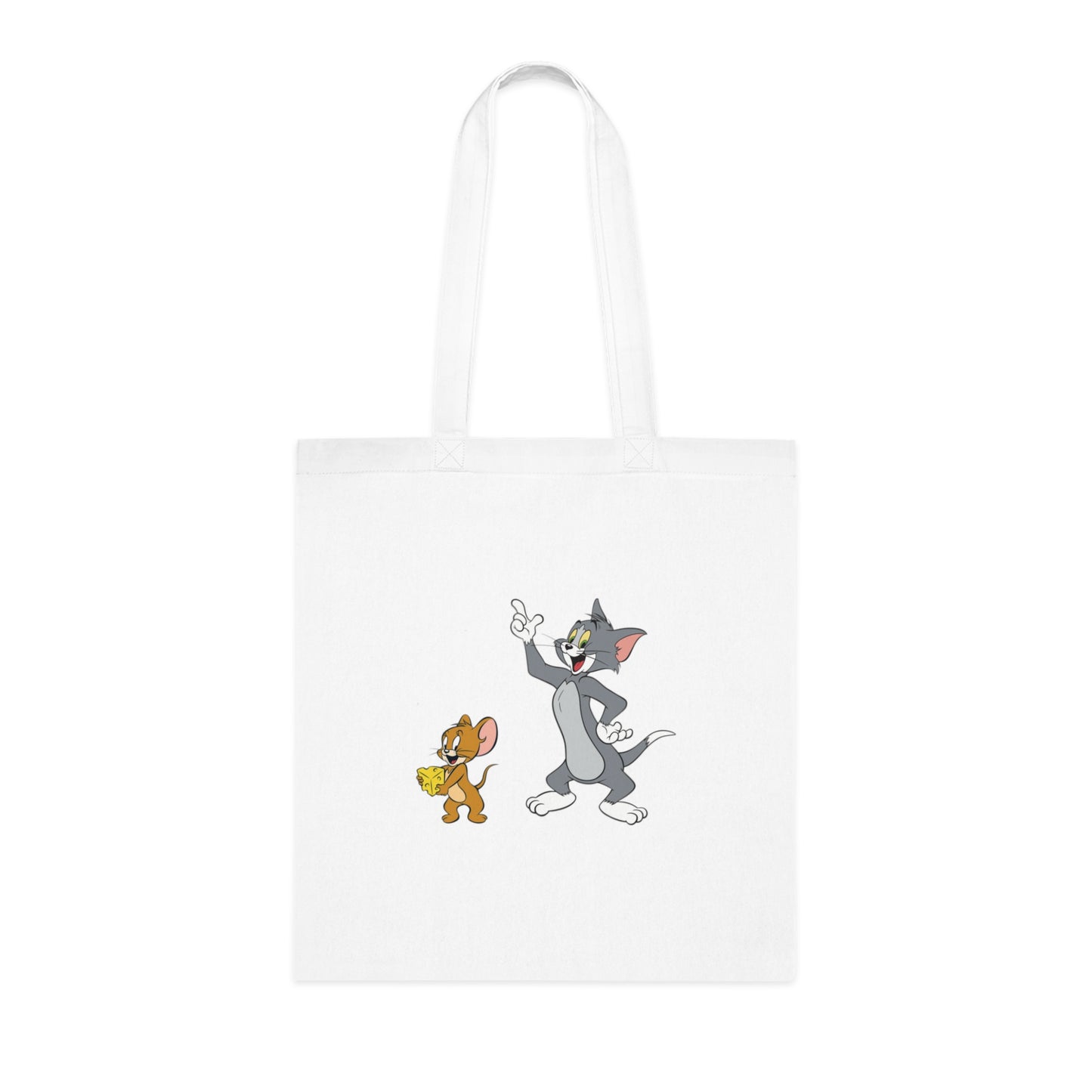 Tom and Jerry - Say Cheese: Printed Canvas Tote Bag