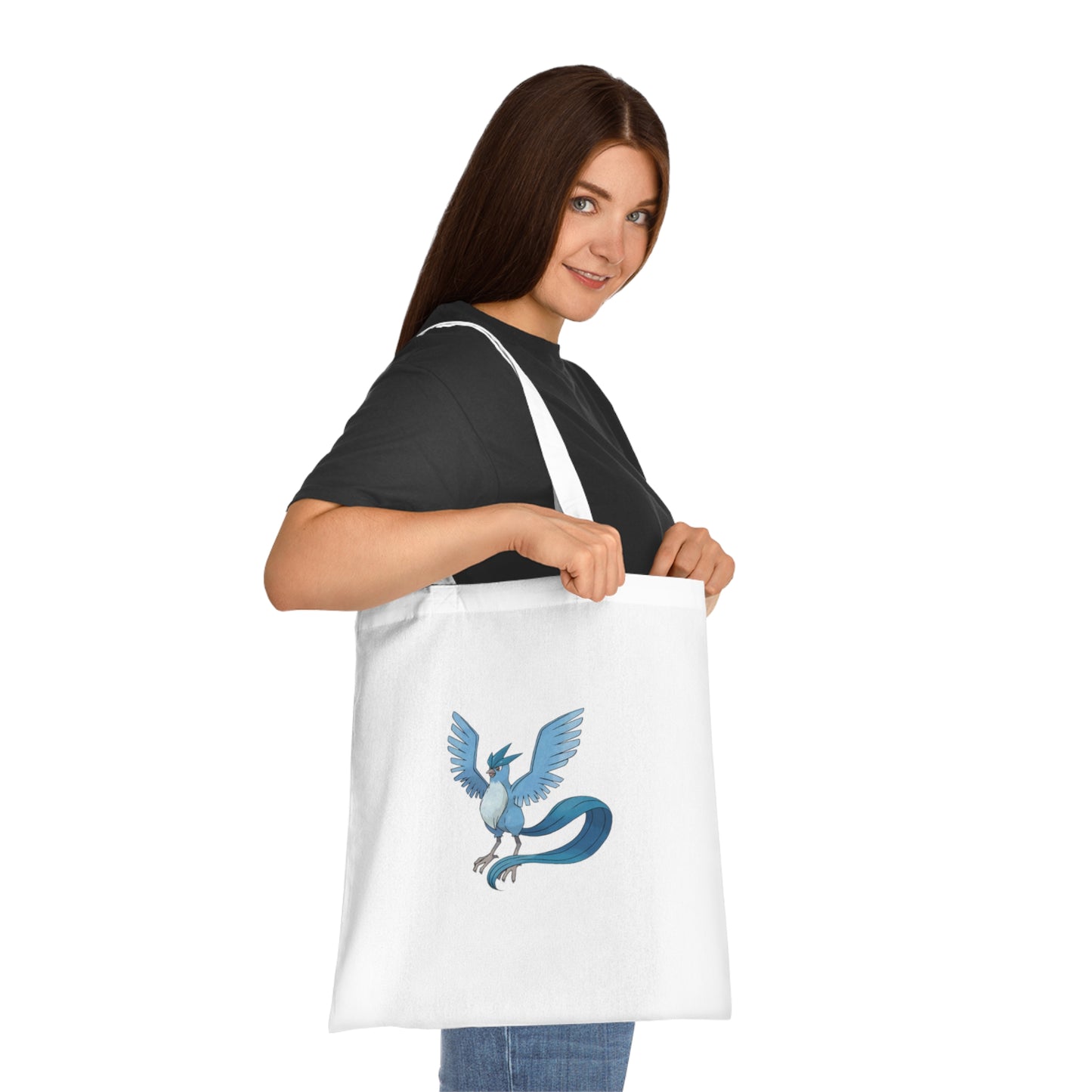 Pokémon- Articuno: Printed Canvas Tote Bag