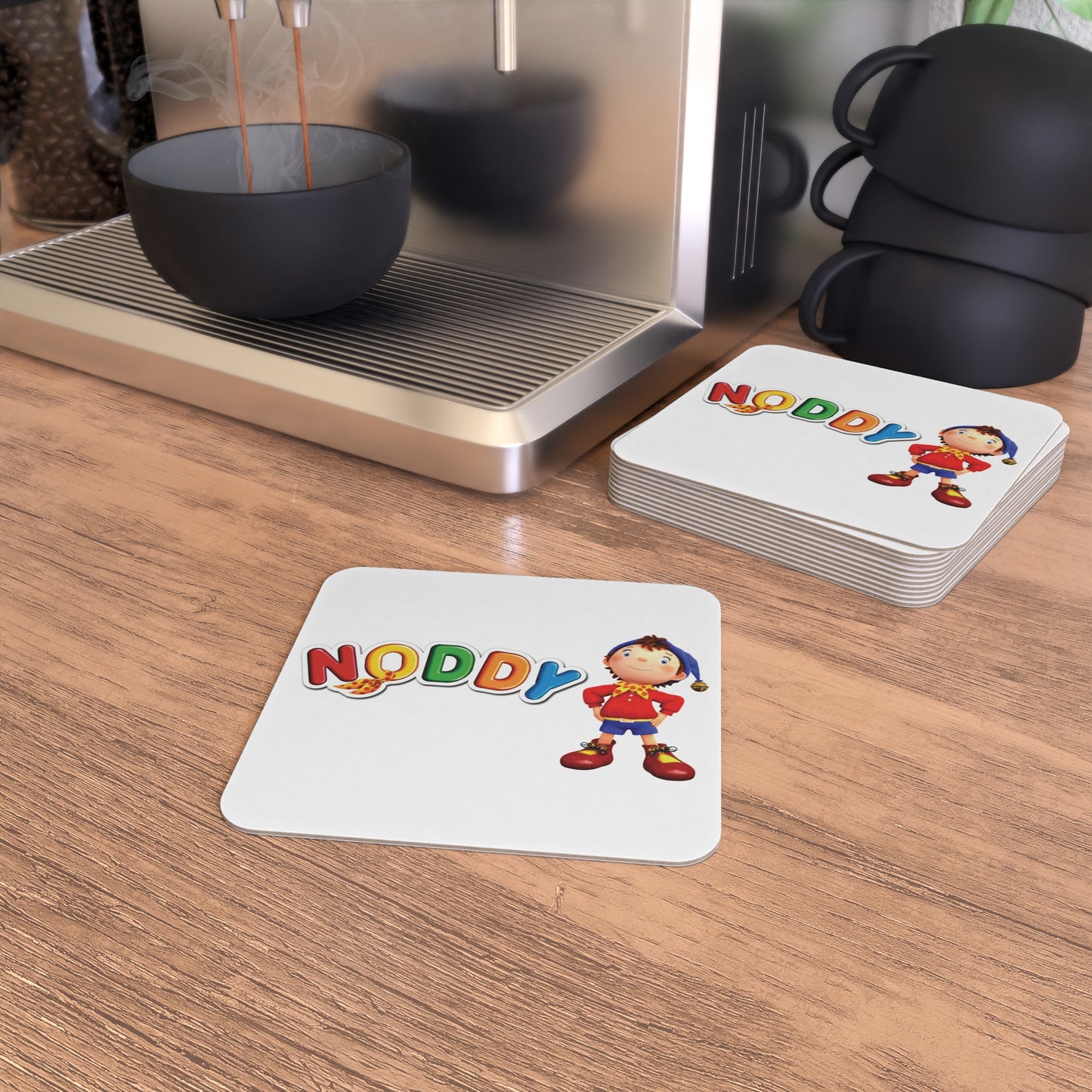 Noddy: Printed Square Coaster Set (Set of 2)