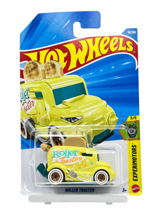 Roller Toaster (Yellow) – Hot Wheels by Mattel - Imported (B Case)