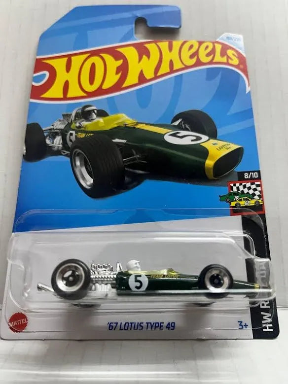 67 Lotus Type 49 Die-Cast Model by Mattel