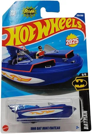 1966 Bat Boat/Bateau (Blue) – Hot Wheels 2025 by Mattel