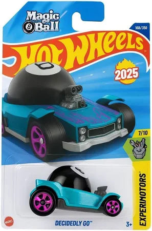 Decidedly Go (Teal) – Hot Wheels 2025 by Mattel