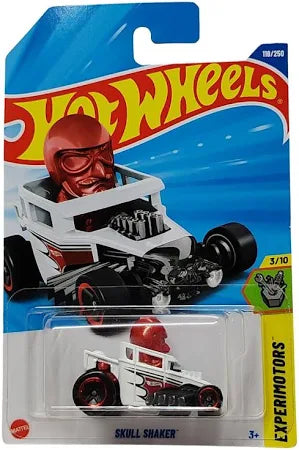 Skull Shaker (White) – Hot Wheels 2025 by Mattel