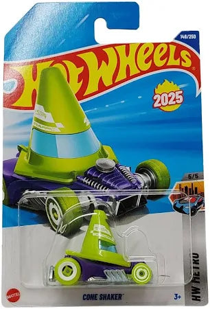 Cone Shaker (Green) – Hot Wheels 2025 by Mattel