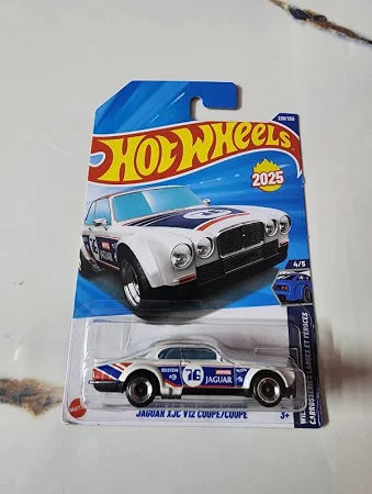 Jaguar XJC V12 Coupe (White) – Hot Wheels 2025 by Mattel