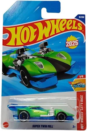 Super Twin Mill (Green) – Hot Wheels 2025 by Mattel