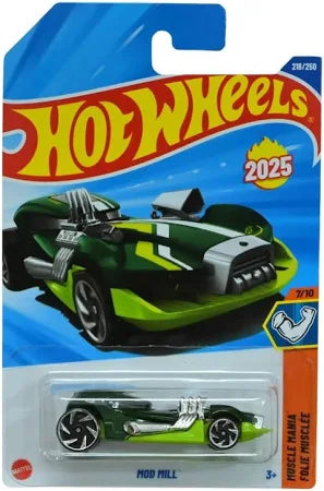 Mod Mill (Green) – Hot Wheels 2025 by Mattel