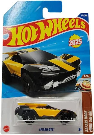 Amaru GTC (Yellow) – Hot Wheels 2025 by Mattel
