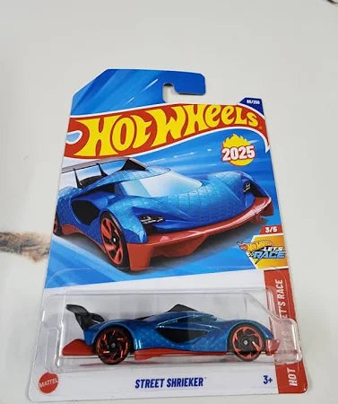 Street Shrieker (Blue) – Hot Wheels 2025 by Mattel