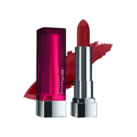 Maybelline New York Color Sensational Creamy Matte Lipstick (Burgundy Blush 696) : 3.9 g