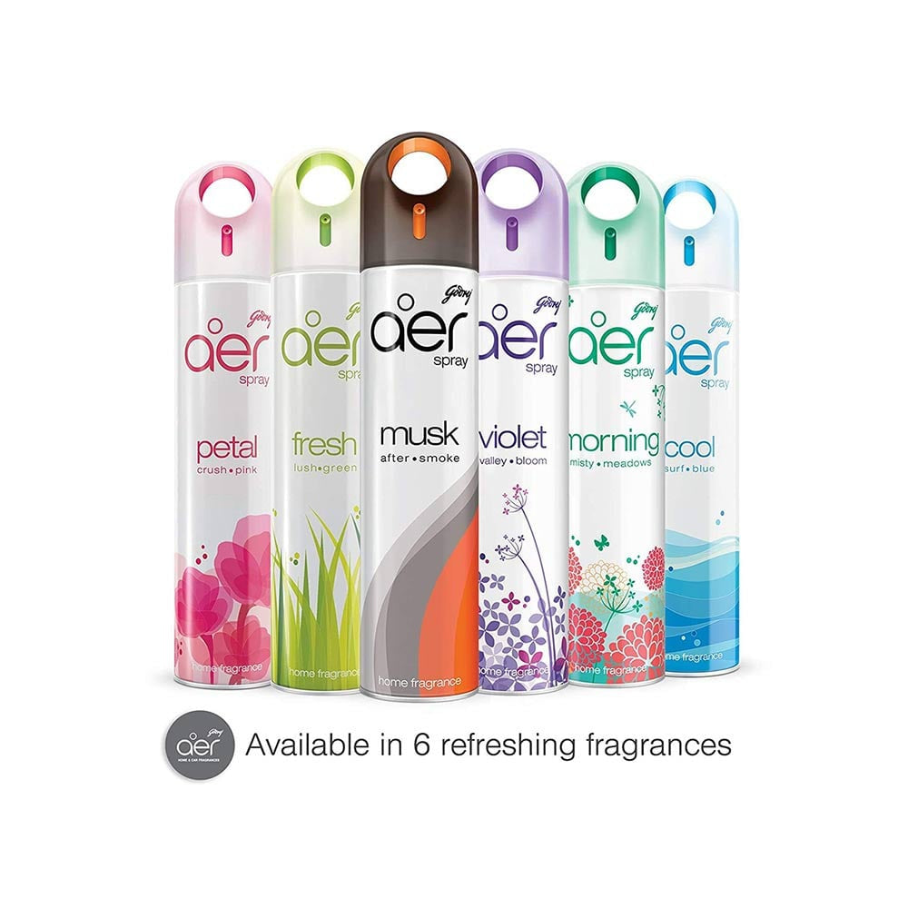 Godrej Aer Musk After Smoke Room Freshener : 220 ml
