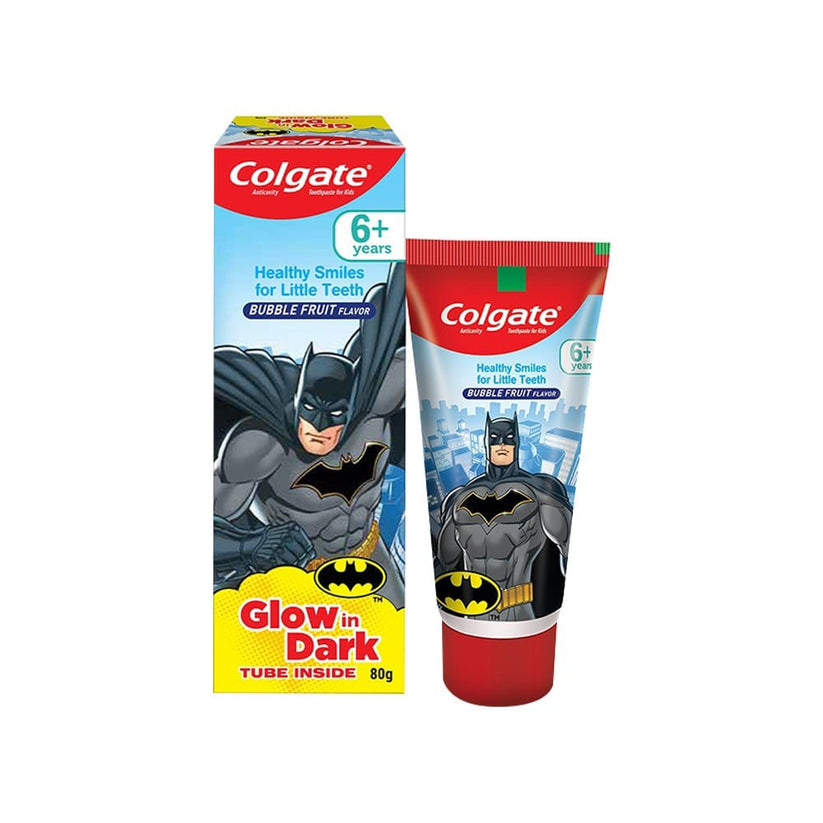 Colgate Batman Bubble Fruit Flavour Kids Toothpaste (6+ Years) : 80 g ...