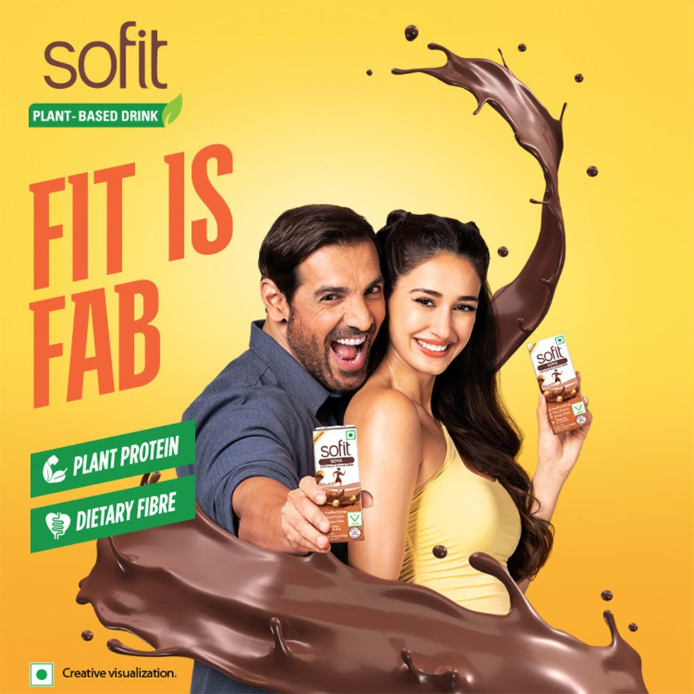 Sofit Chocolate Soy Beverage : 180 ml