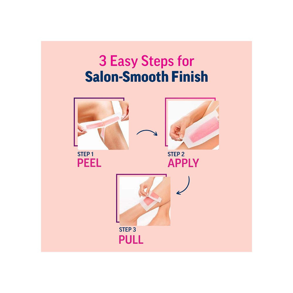 Veet Hair Removal Wax Strips (Sensitive Skin) : 1 pack (20 strips)