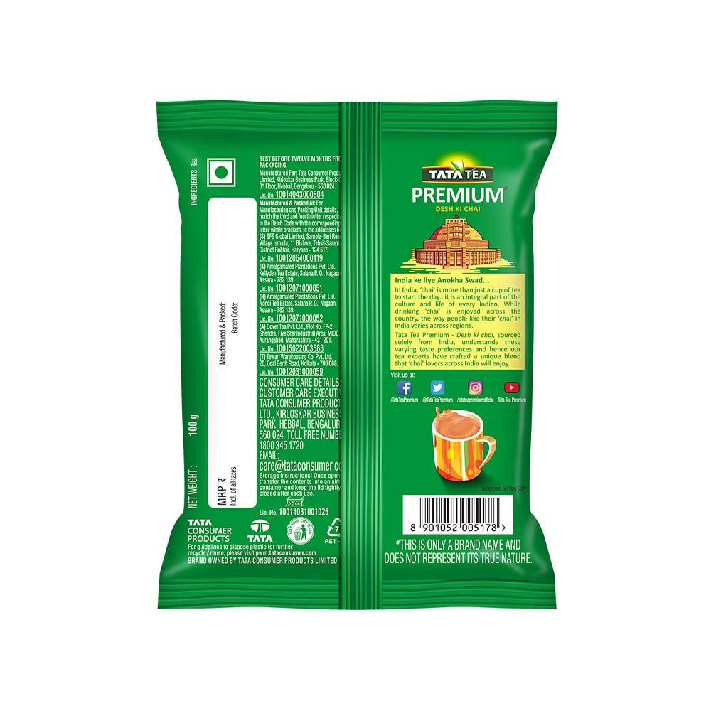 Tata Tea Premium Tea : 100 g