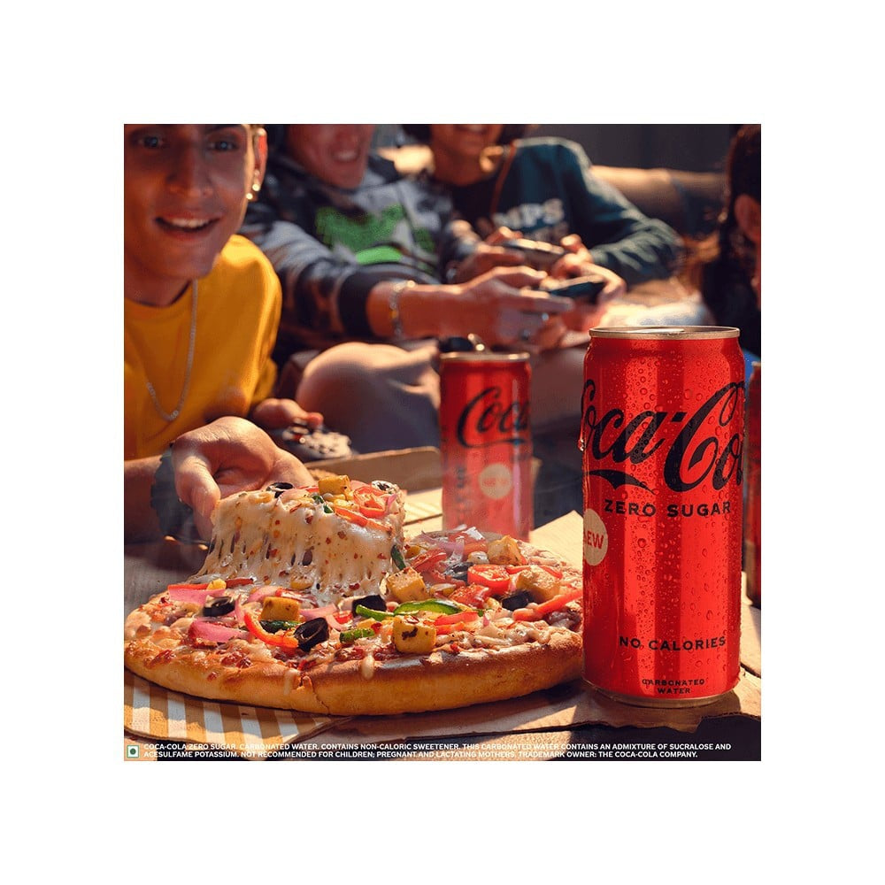 Coca-Cola Zero Sugar Soft Drink : 330 ml