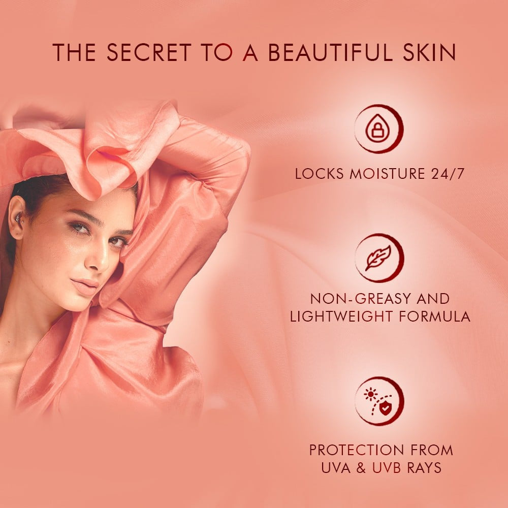 Lakme Peach Milk SPF 24 PA++ Body Lotion : 120 ml