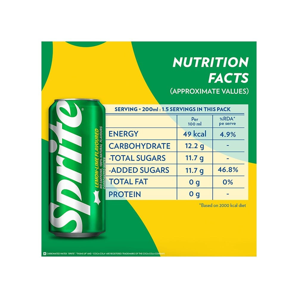 Sprite Lime Flavoured Soft Drink : 300 ml