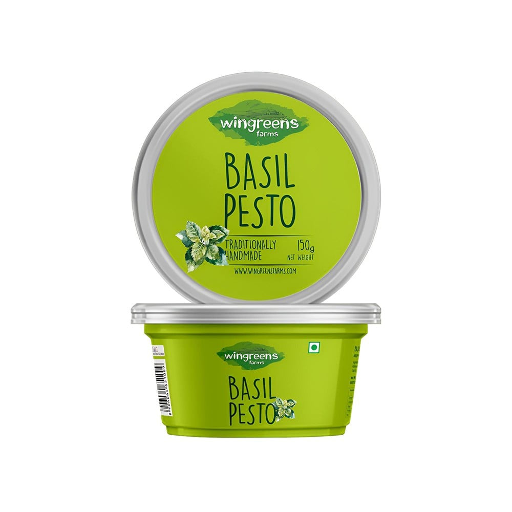 Wingreens Farms Basil Pesto Dip : 150 g