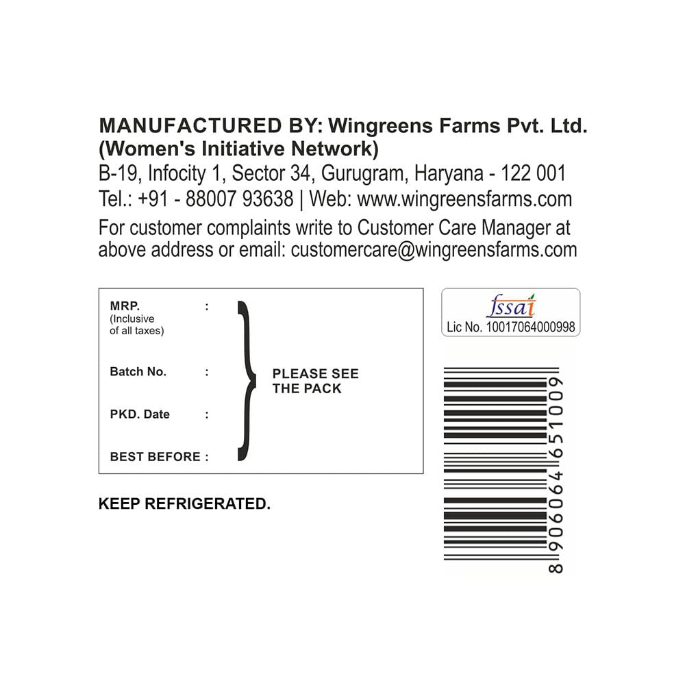 Wingreens Farms Basil Pesto Dip : 150 g