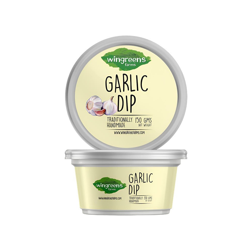 Wingreens Farms Garlic Dip : 150 g
