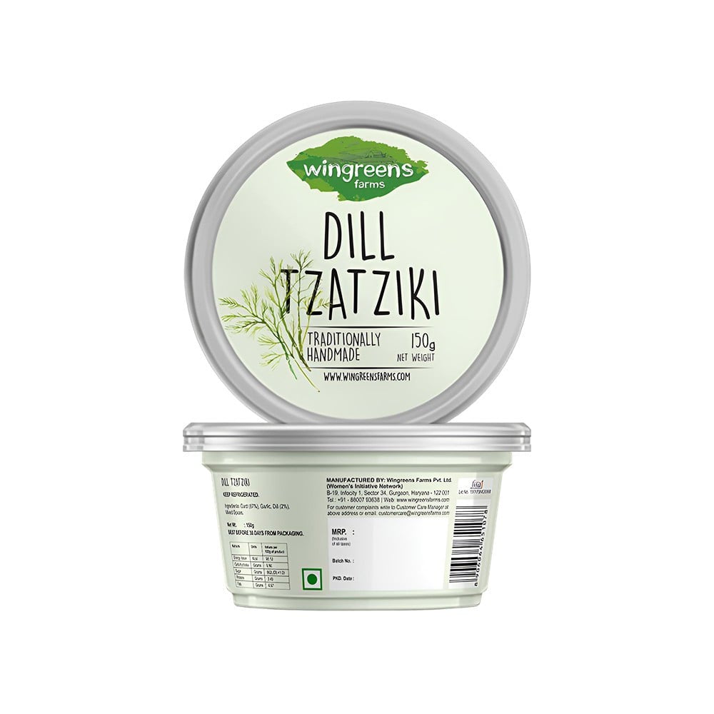 Wingreens Farms Dill Tzatziki Dip : 150 g