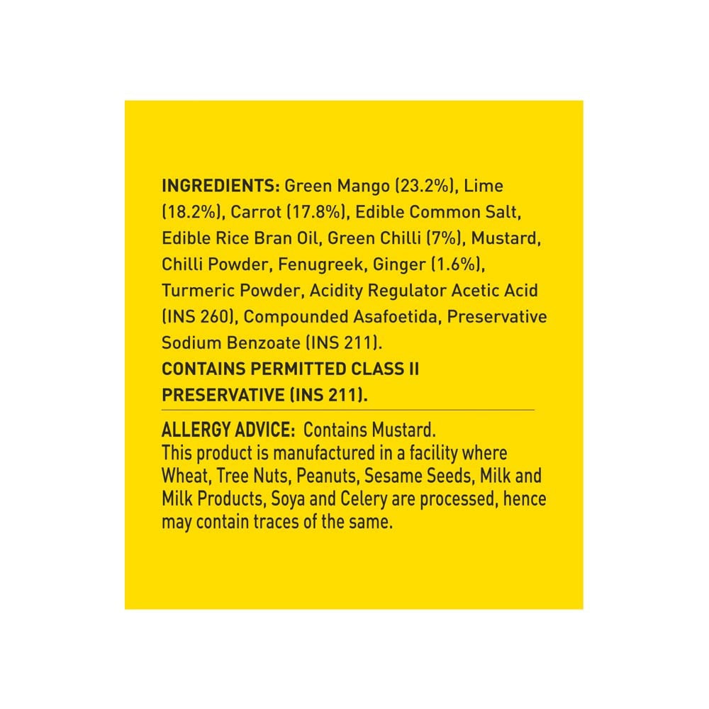 Ram Bandhu Mixed Pickle : 350 g