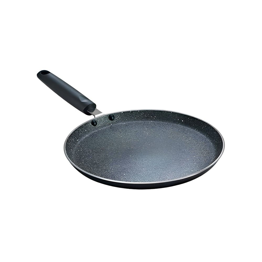 Prestige Omega Deluxe Omni 36301 Omega Deluxe Granite Non-stick Round Base Omni Tawa (Aluminium, 1.2 ltrs, Grey & Black) : 1 unit
