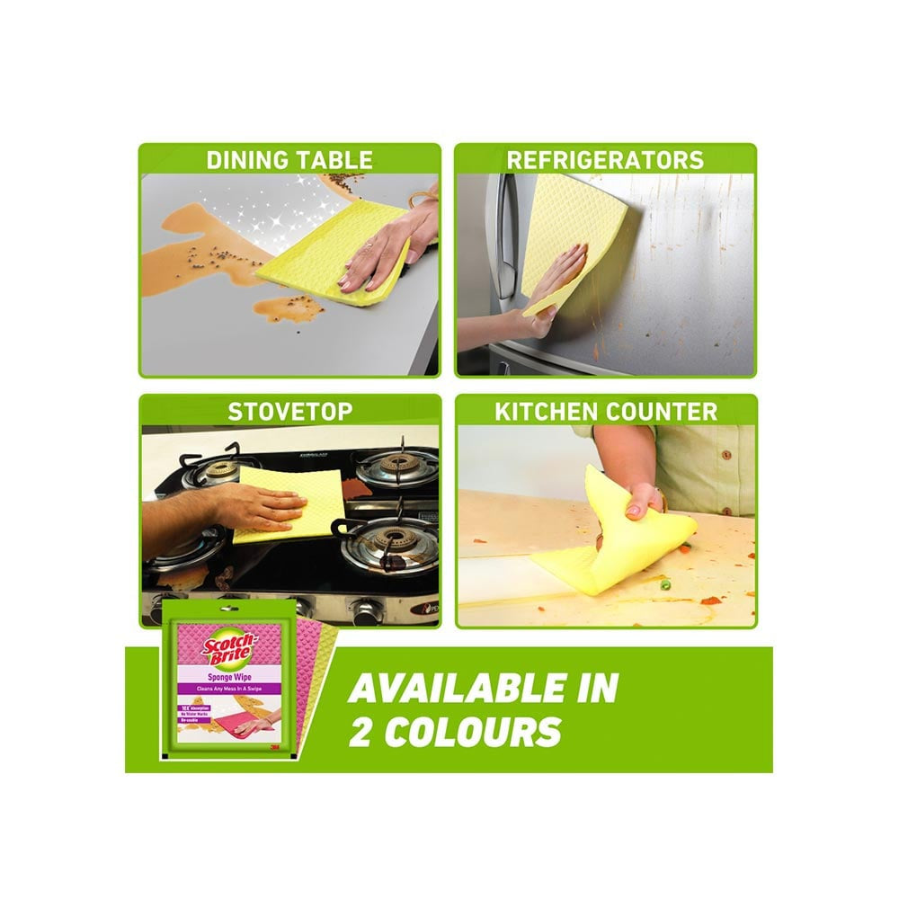 Scotch Brite Sponge Wipe : 5 units pack