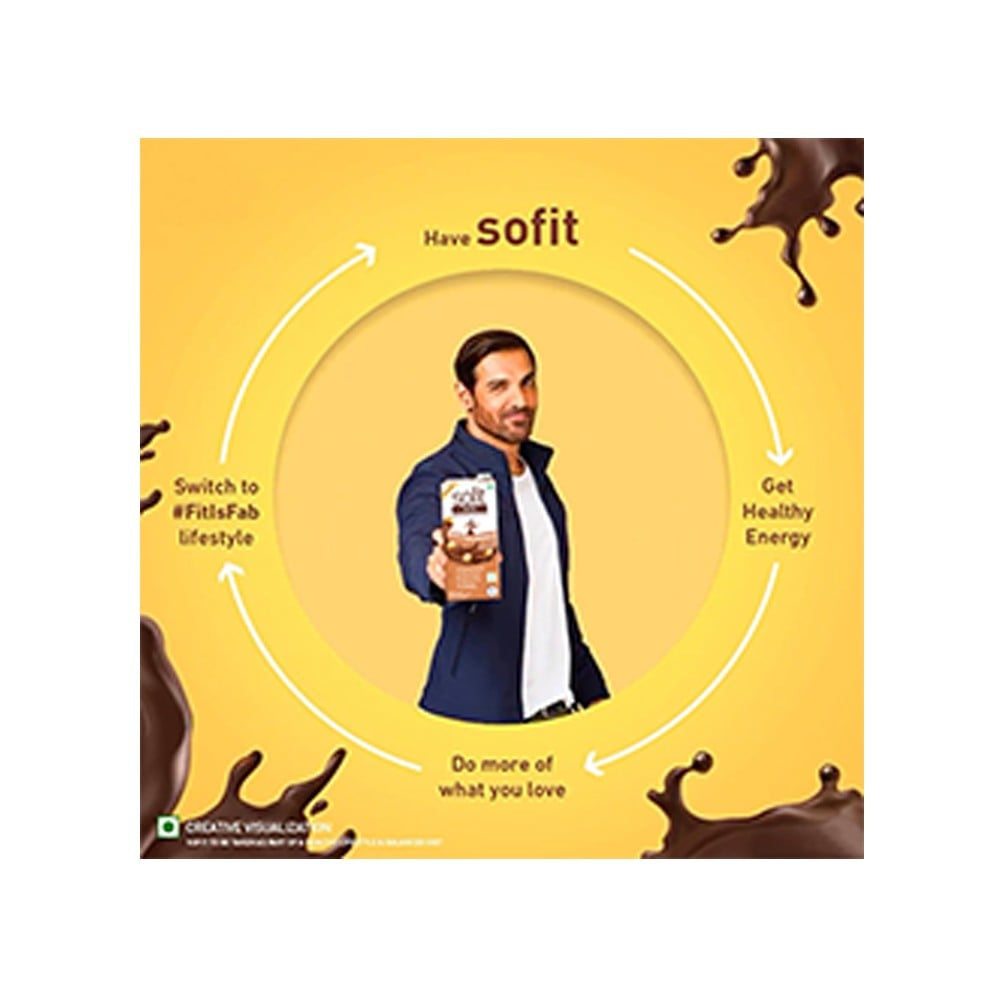 Sofit Chocolate Soy Beverage : 1 ltr