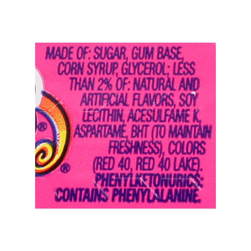 Wrigley's Hubba Bubba Bubble Tape Awesome Original Chewing Gum : 57 g