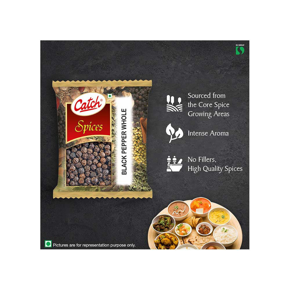 Catch Black Peppercorns/Kali Mirch : 100 g