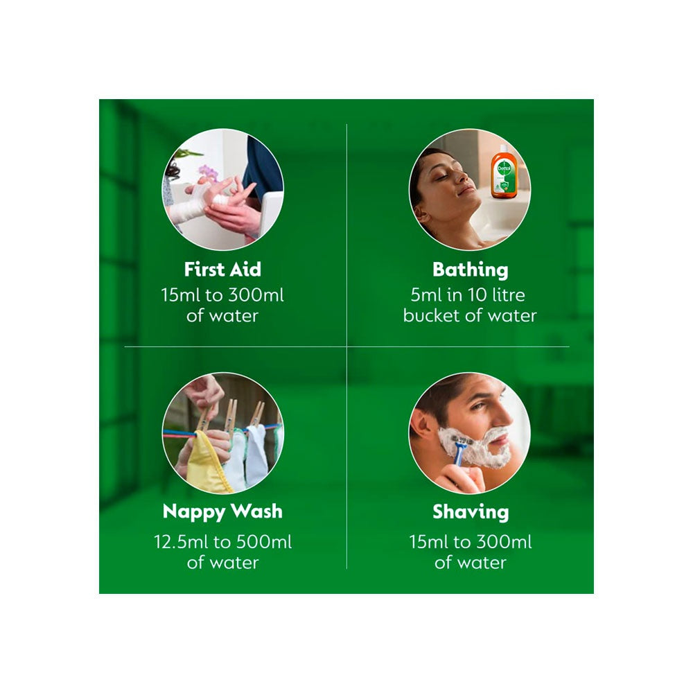 Dettol Antiseptic Liquid : 550 ml
