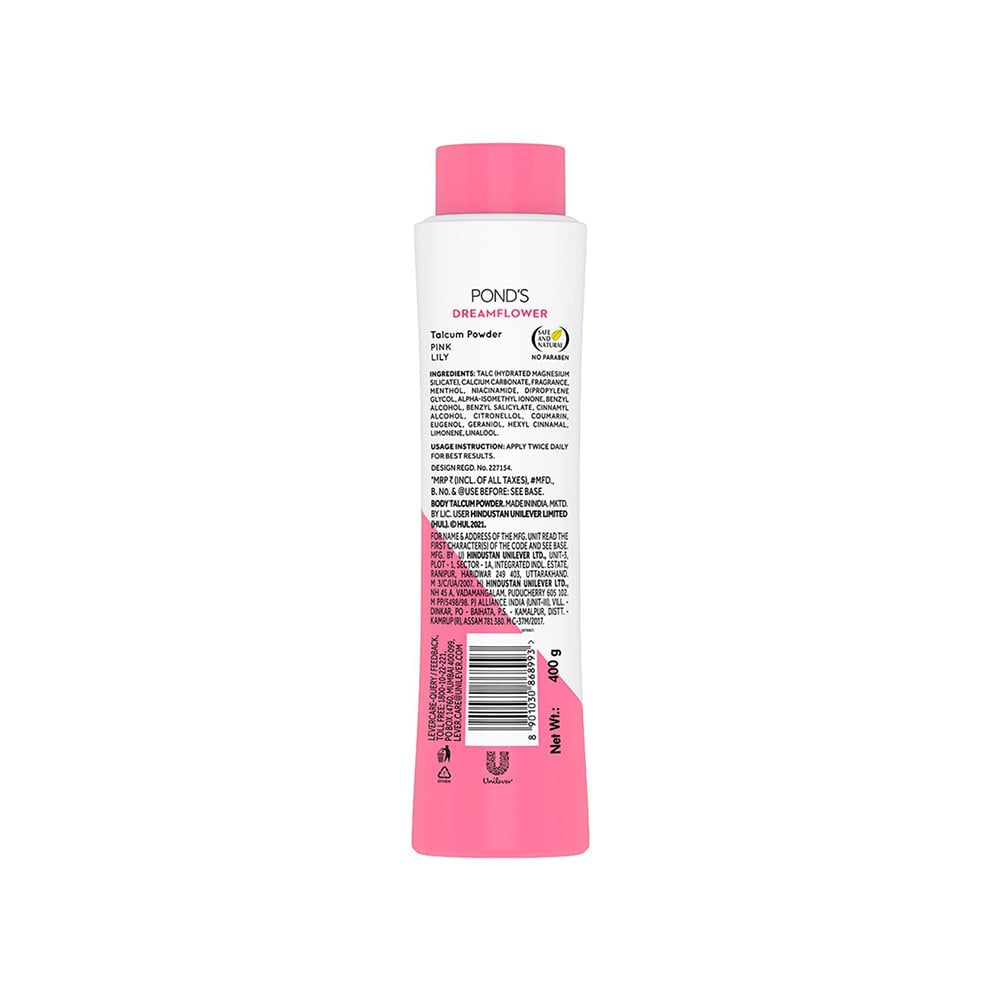 Pond's Dreamflower Fragrant Talcum Powder : 400 g