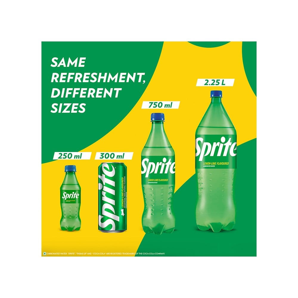 Sprite Lime Flavoured Soft Drink : 2.25 l