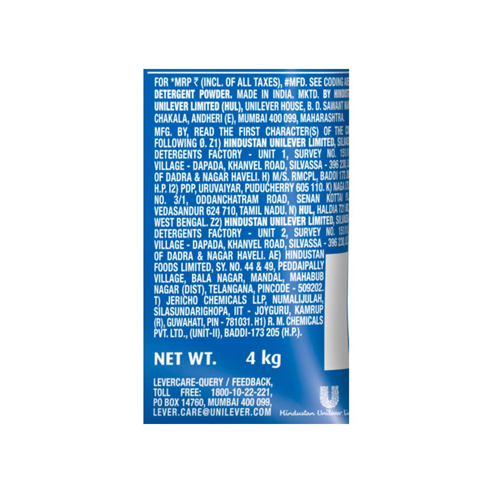 Rin - Detergent Powder : 4 kg