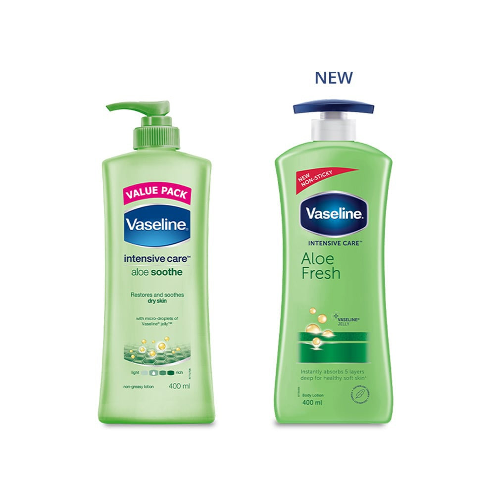 Vaseline Intensive Care Aloe Fresh Body Lotion : 400 ml