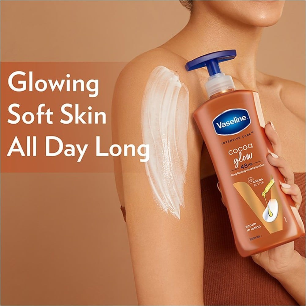 Vaseline Intensive Care Cocoa Glow Body Lotion : 400 ml