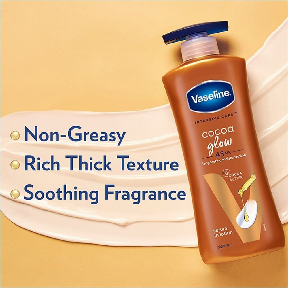 Vaseline Intensive Care Cocoa Glow Body Lotion : 400 ml