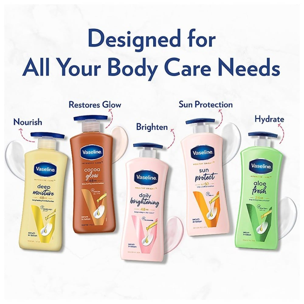 Vaseline Intensive Care Cocoa Glow Body Lotion : 400 ml