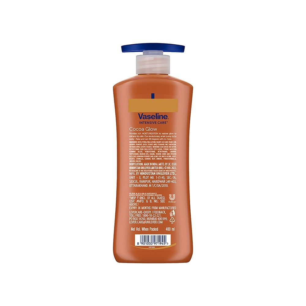 Vaseline Intensive Care Cocoa Glow Body Lotion : 400 ml